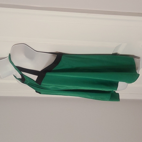 BCBGMaxAzria Green Halter Top - Picture 3 of 6